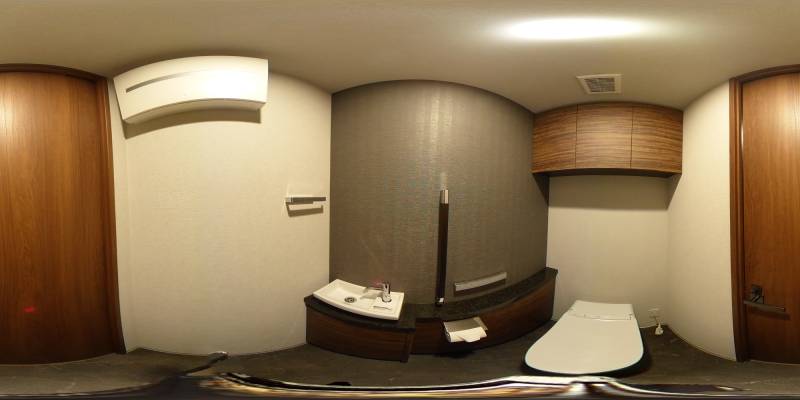 パノラマ画像トイレ