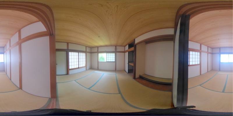 パノラマ画像和室