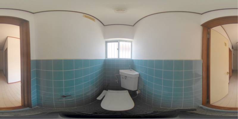 パノラマ画像トイレ