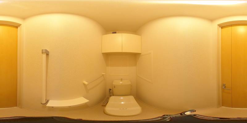 パノラマ画像トイレ