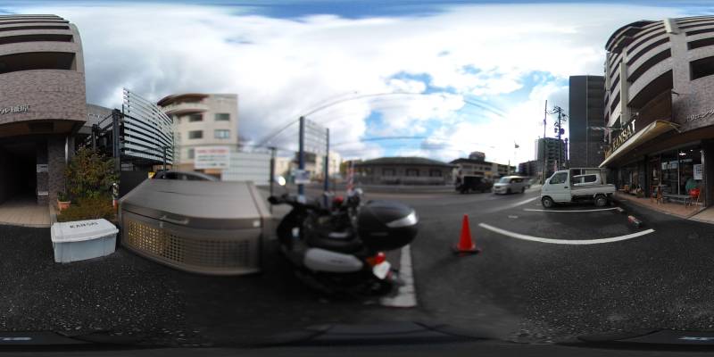 パノラマ画像玄関