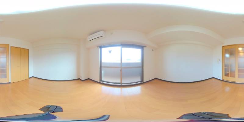 パノラマ画像洋室