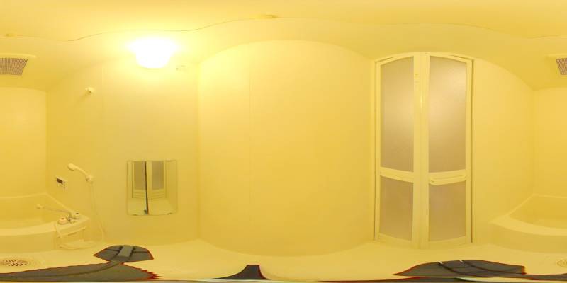 パノラマ画像バスルーム