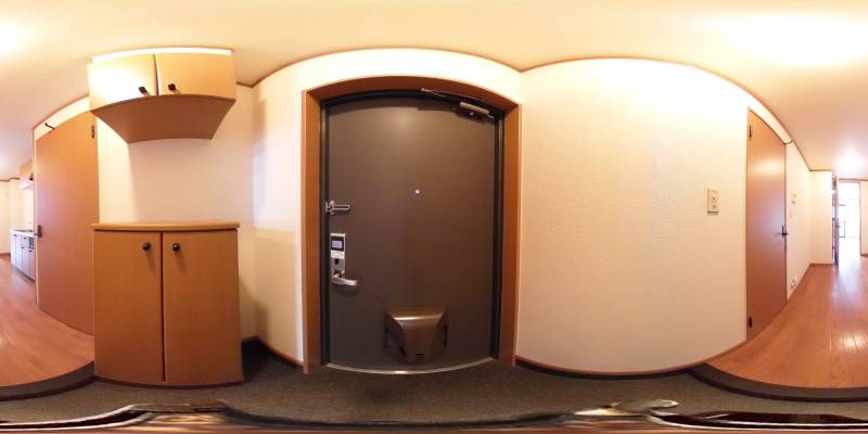 パノラマ画像玄関