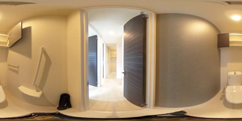 パノラマ画像トイレ