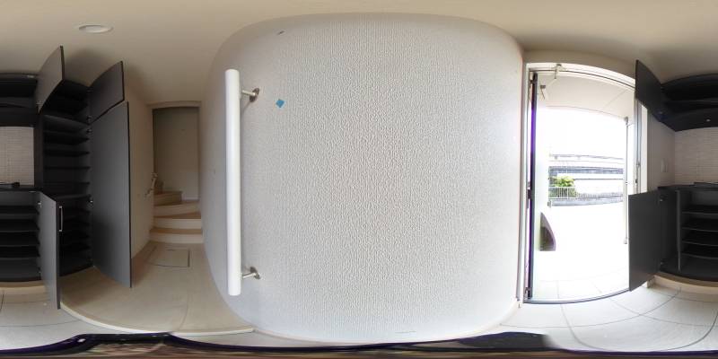 パノラマ画像玄関