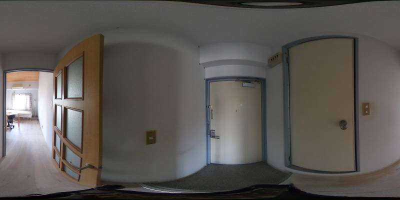 パノラマ画像玄関