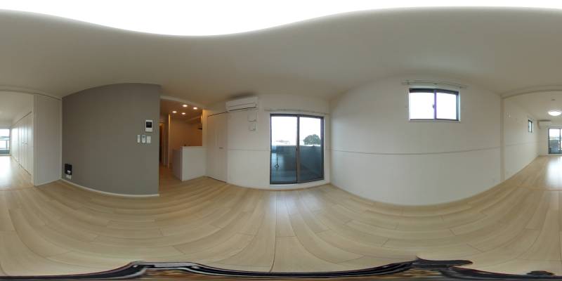 パノラマ画像リビング