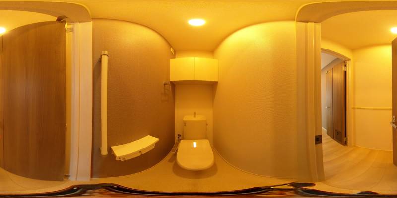 パノラマ画像トイレ