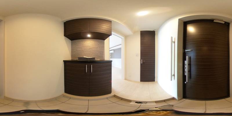 パノラマ画像玄関