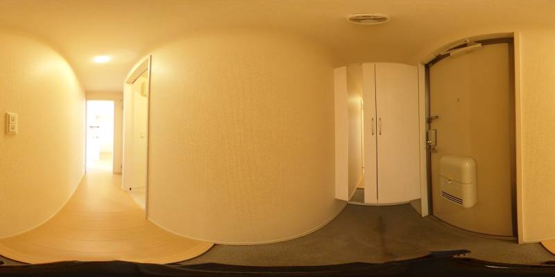 パノラマ画像玄関