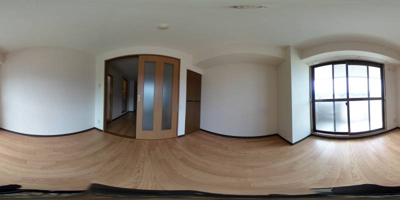 パノラマ画像リビング