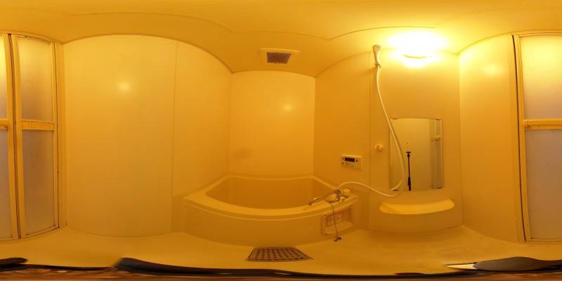 パノラマ画像バスルーム