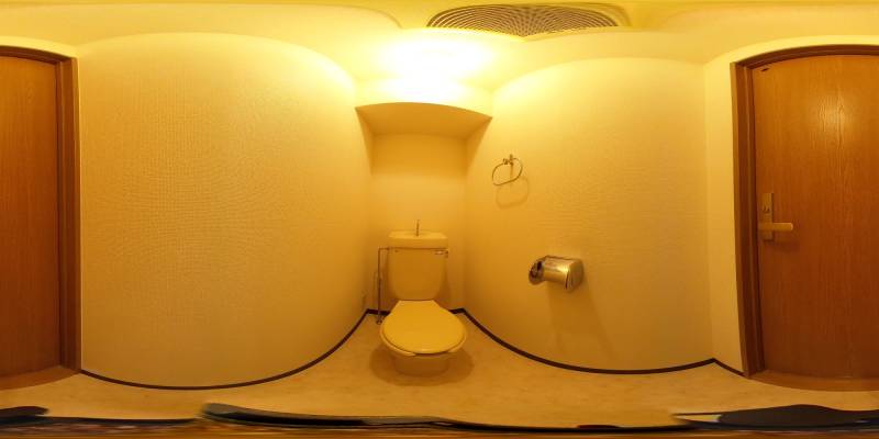 パノラマ画像トイレ