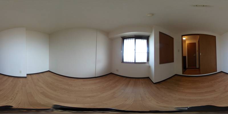 パノラマ画像洋室