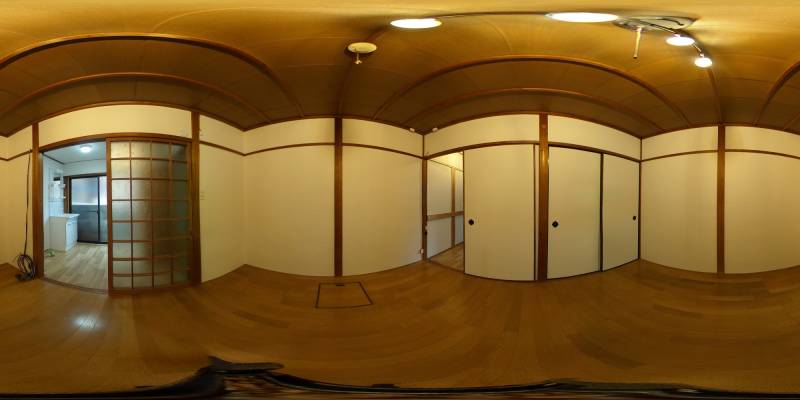 パノラマ画像洋室