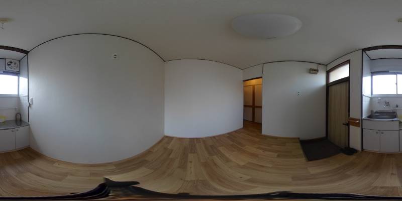 パノラマ画像キッチン