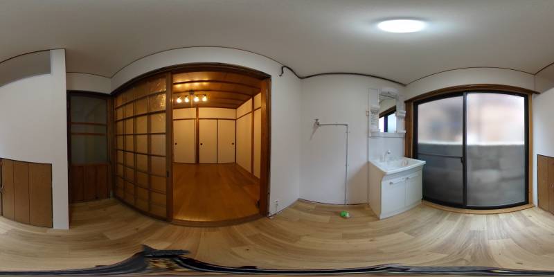 パノラマ画像洗面所