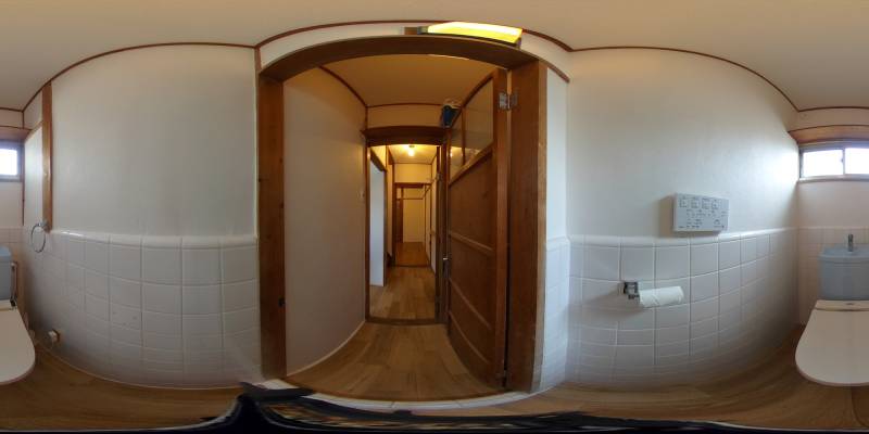 パノラマ画像トイレ