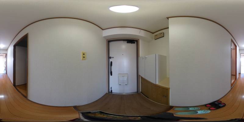 パノラマ画像玄関