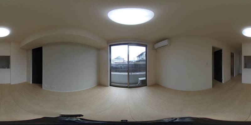 パノラマ画像リビング