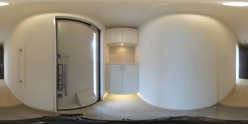 パノラマ画像玄関