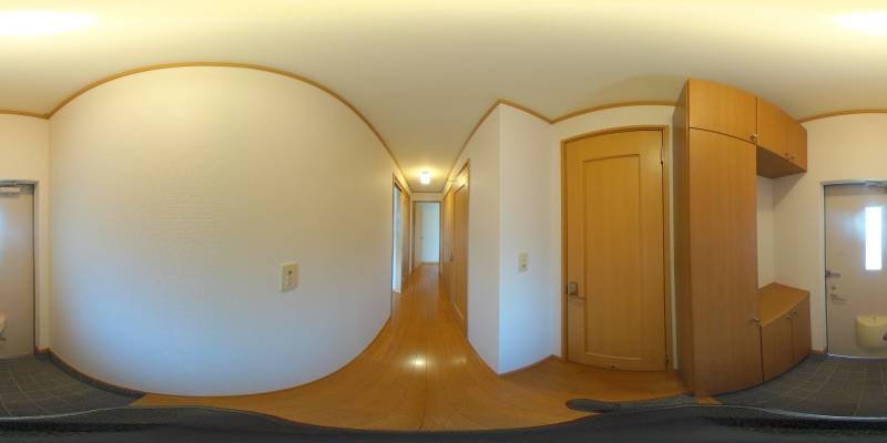 パノラマ画像玄関