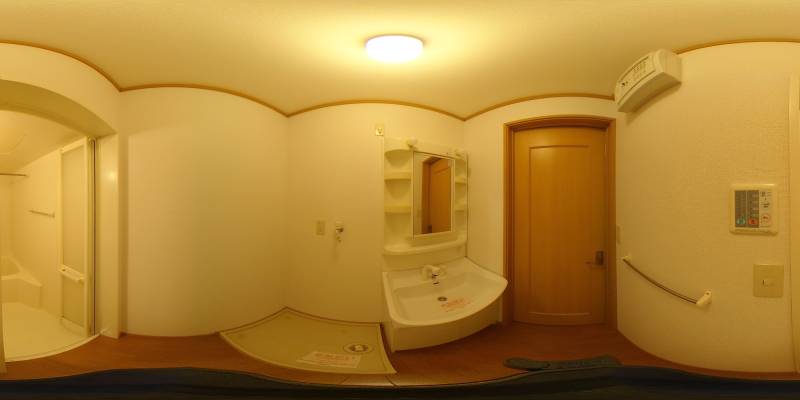 パノラマ画像洗面所