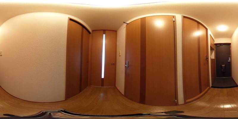 パノラマ画像玄関