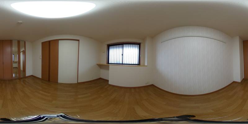 パノラマ画像洋室