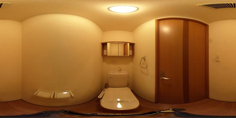 パノラマ画像トイレ