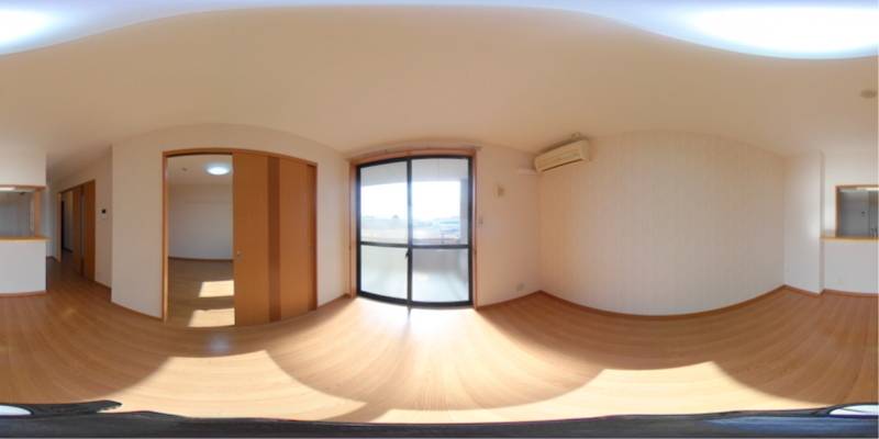 パノラマ画像リビング