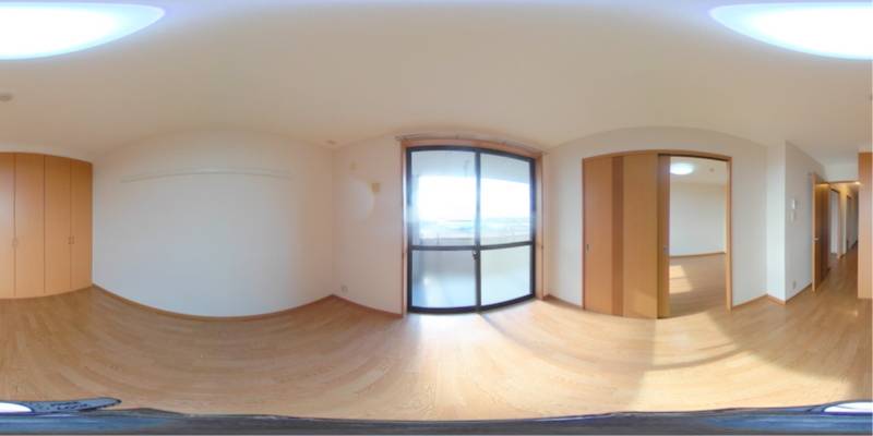 パノラマ画像洋室