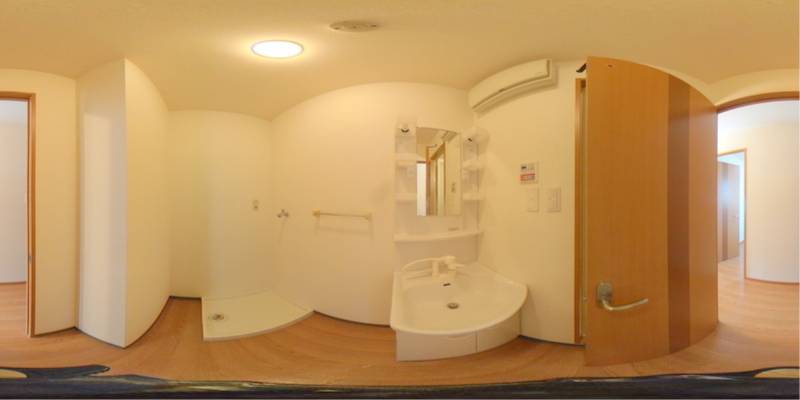 パノラマ画像洗面所