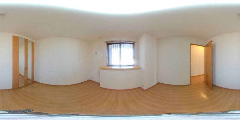 パノラマ画像洋室