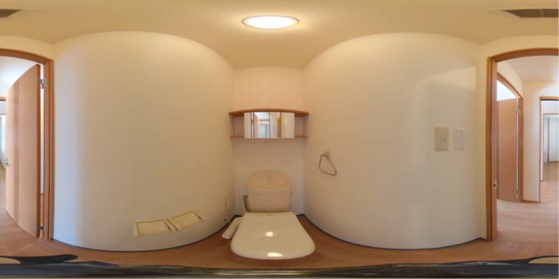 パノラマ画像トイレ