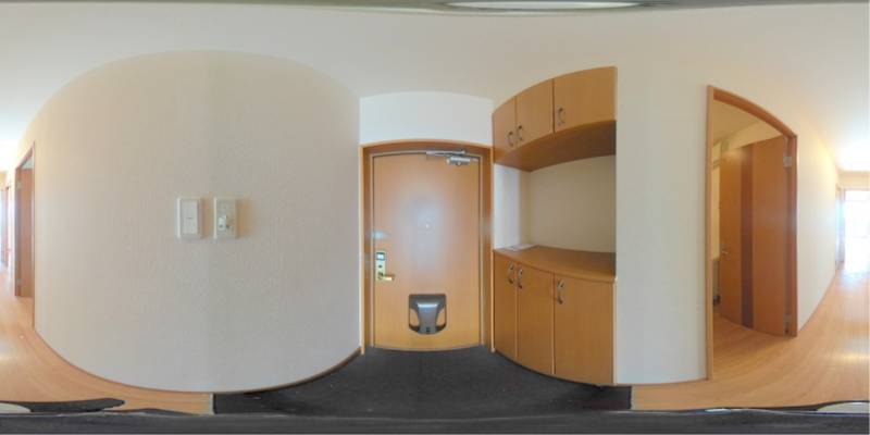 パノラマ画像玄関