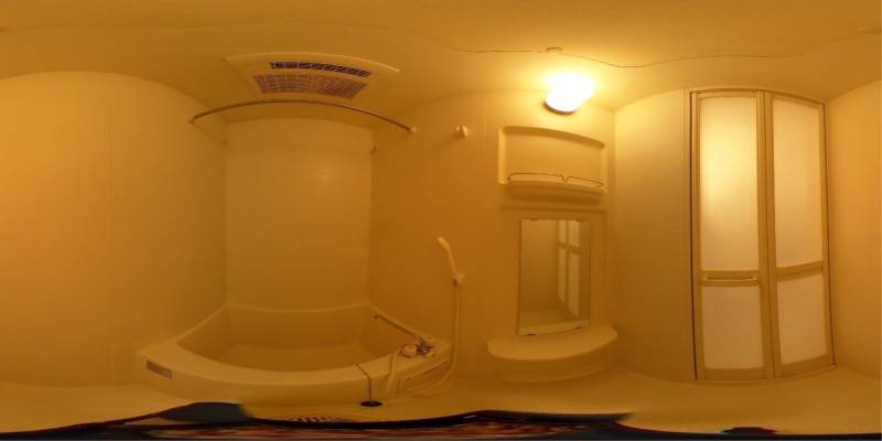 パノラマ画像バスルーム