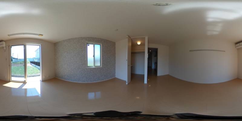 パノラマ画像洋室