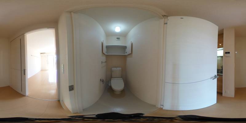 パノラマ画像トイレ