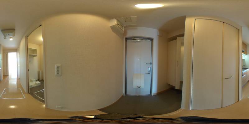 パノラマ画像玄関