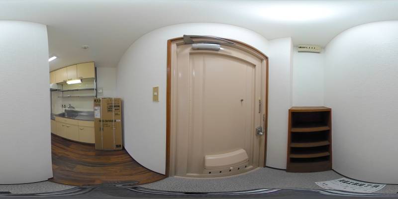 パノラマ画像玄関
