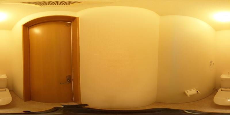 パノラマ画像トイレ