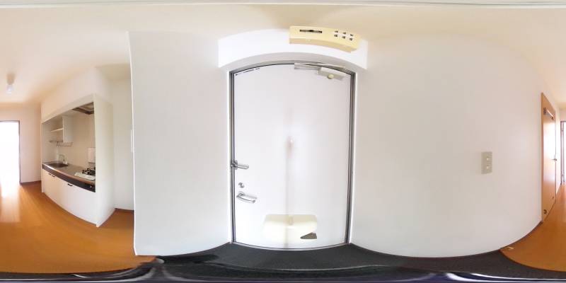 パノラマ画像玄関