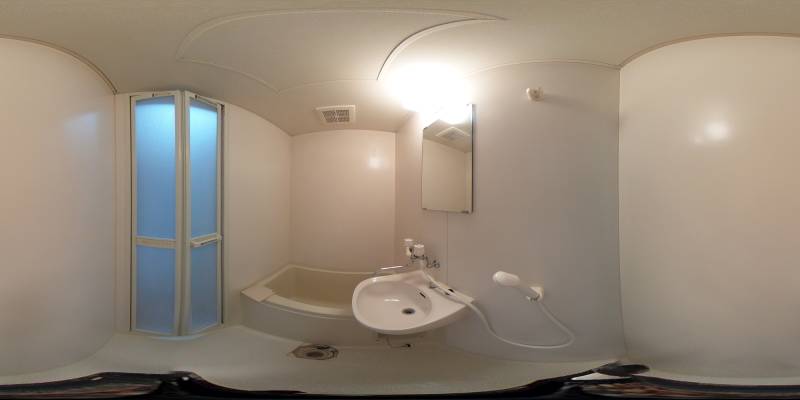 パノラマ画像洗面所