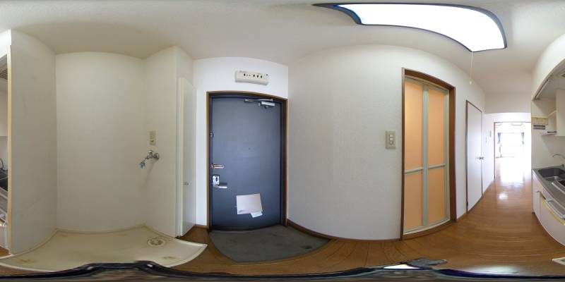 パノラマ画像玄関