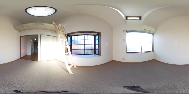 パノラマ画像洋室