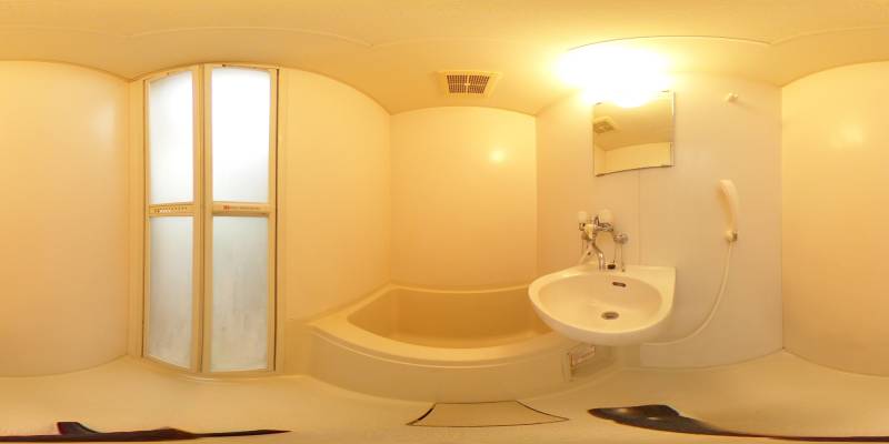 パノラマ画像バスルーム