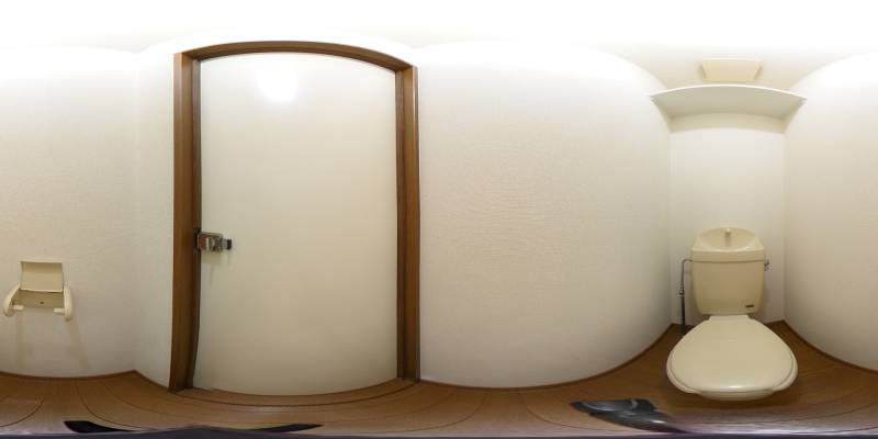 パノラマ画像トイレ