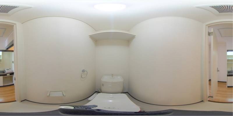 パノラマ画像トイレ